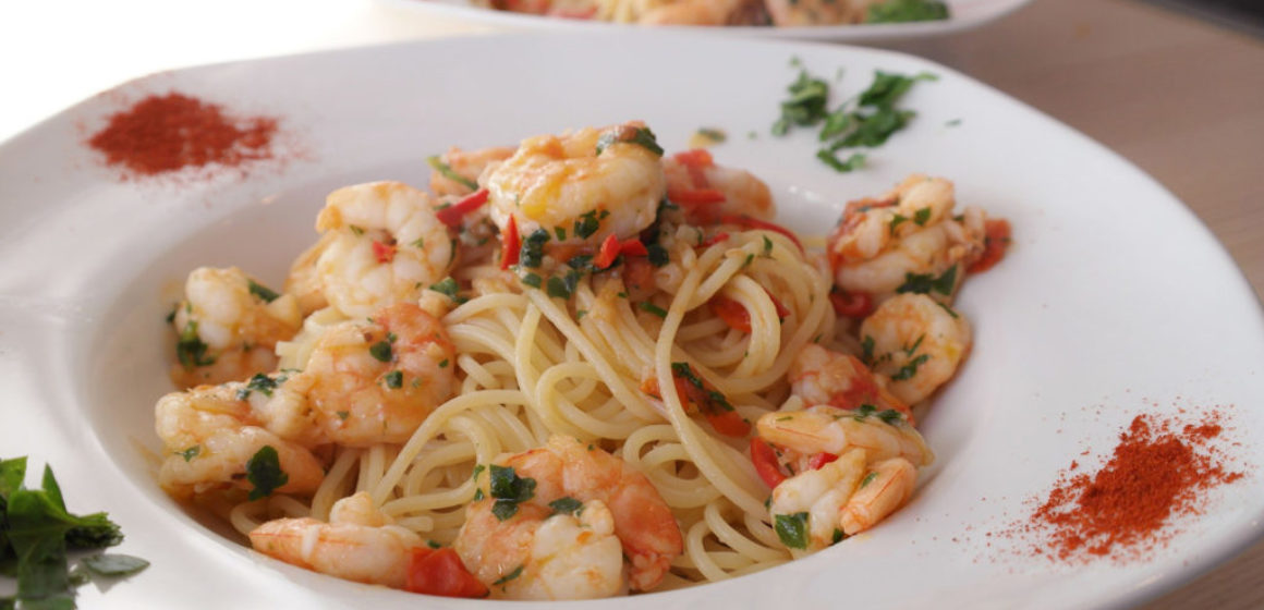 Spaghetti Shrimp Summer Promo